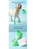 Durable Waterproof Silicone Non-Slip Dog Rain Boots for Large Dogs - Cartoon Design
