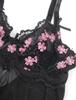 large sexy floral with negligee [comeondear] Babydoll, size, lingerie, cute, embroidery, see-through, extreme, mesh, slip, women's, popular, camisole,