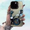 Blue Phone Case for Oppo Realme 15 14 13 12 11 10 9i 8 8i C75 C65 C63 C55 C53 C35 C33 C20 21Y 21 Pro Plus White Motorcycle Rider