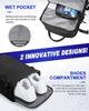 Large Capacity 15.6 Laptop Waterproof Backpack Bag Carry On Airplane Cabin Travel Backpack, Men's Business Laptop Bag Travel Bag