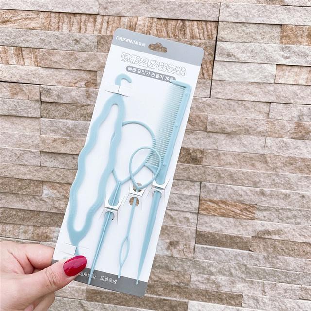 Set Magic Hair Styling Tools Hairpin DIY Hair Braiding Braider Accessories Twist Bun Barrette Hair Clips for Women Hairdressing