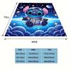 1pc Stitch Printing Blanket - Soft, All-Season Throw for Office Blanket, Personalized Gift with Adorable Cartoon Design