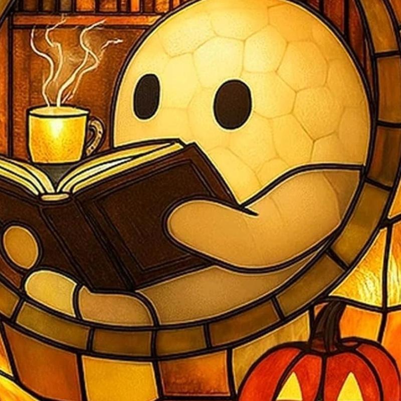 

Ghostly Reading Book Resins Art Table Lamp USB Powered Soft LED Lighting Halloween Holiday Homes Decors Party Ornament M68E China Mainland