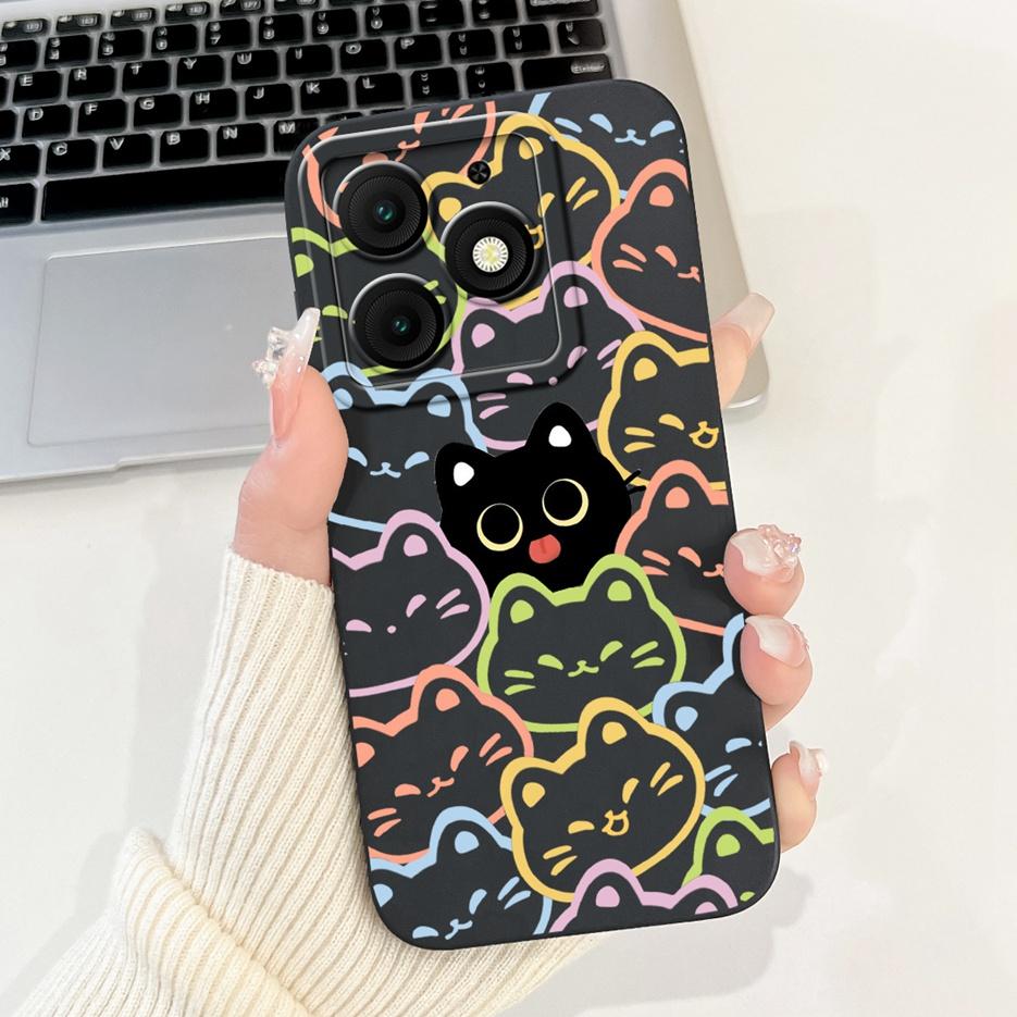 For Itel A50 Case Itel A50C Cute Fashion Cartoon Cover Soft TPU Phone Case For Itel A50C A 50 ItelA50 C Back Cover Fundas Bumper