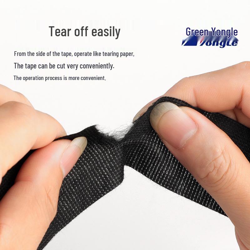 High Temp Resistant 19mm Flannel Car Wiring Harness Tape