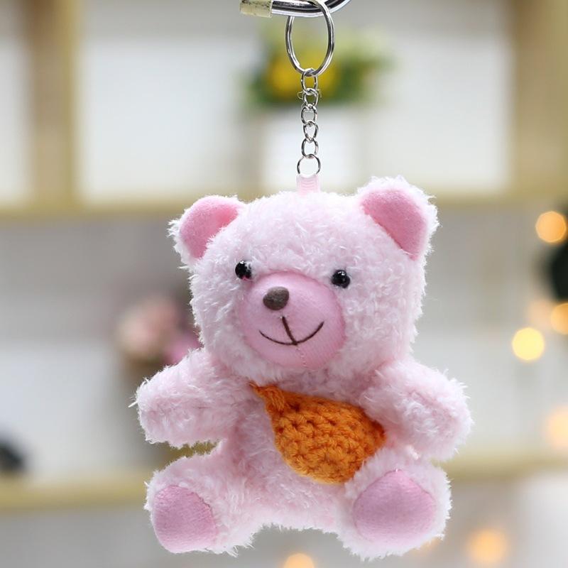 New Backpack Teddy Bear Doll Cute Bear Plush Toy Doll Pendant Keychain Bag Hanging Decoration
