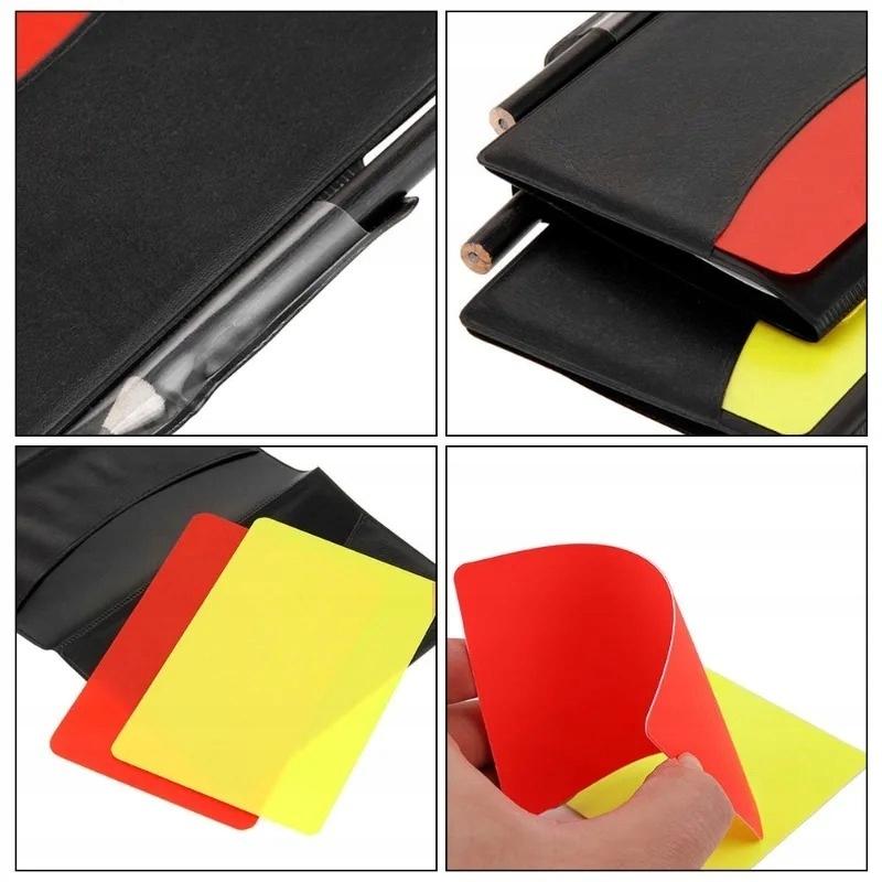 Referee Set Football Referee Cards Notebook Football Pencil