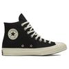 Converse 1970s Round-toe Lace-up High-Top Canvas Shoes Unisex Black & White