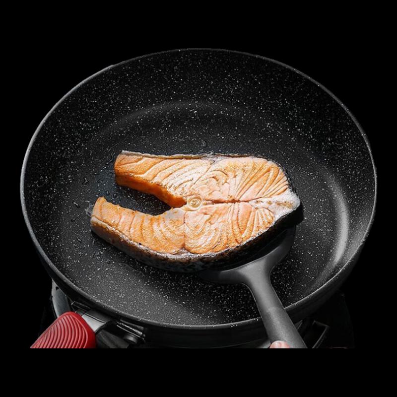 Supor Red Dot Star Stone Aluminum Frying Pan