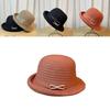 Chic Pearl Summer Hat For Women Lightweight Breathable Bucket Hat For Outdoor Activities