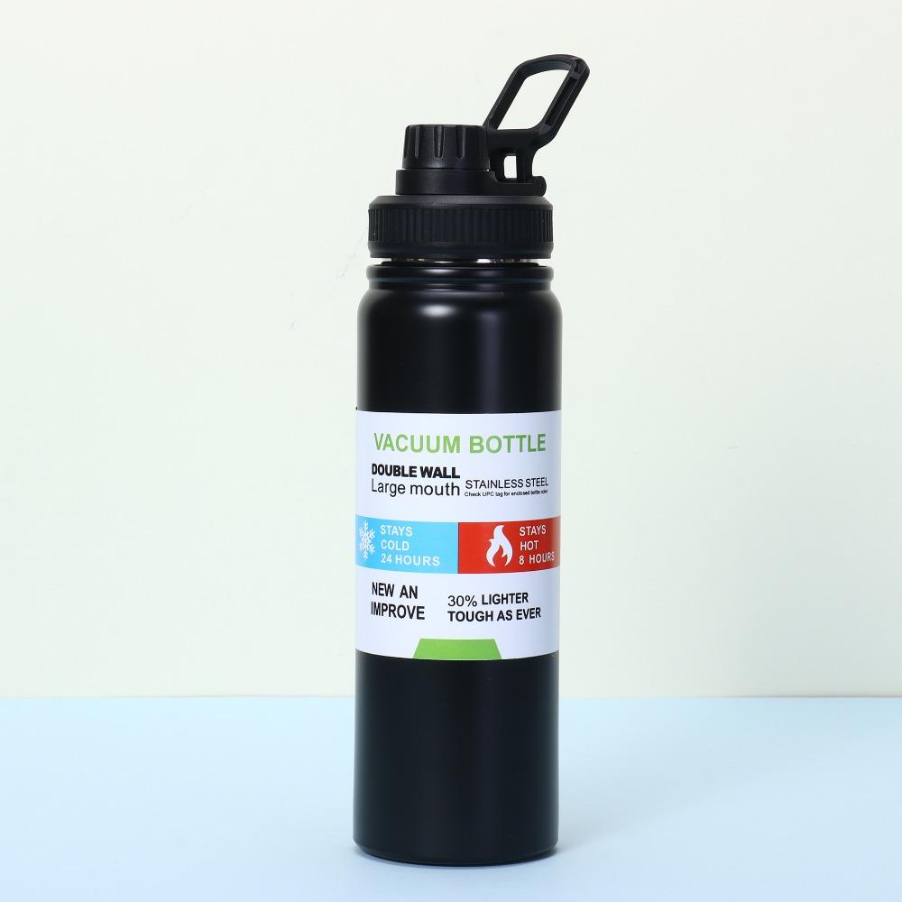 1000ML Outdoor Water Bottle Colorful Steel Multi Capacity Stainless Steel Insulated Cup Keeps Cold and Heat Double Wall