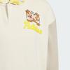 adidas Originals Kids Off-White and Yellow Color Block Disney Chip 'n Dale Hoodie JC6807