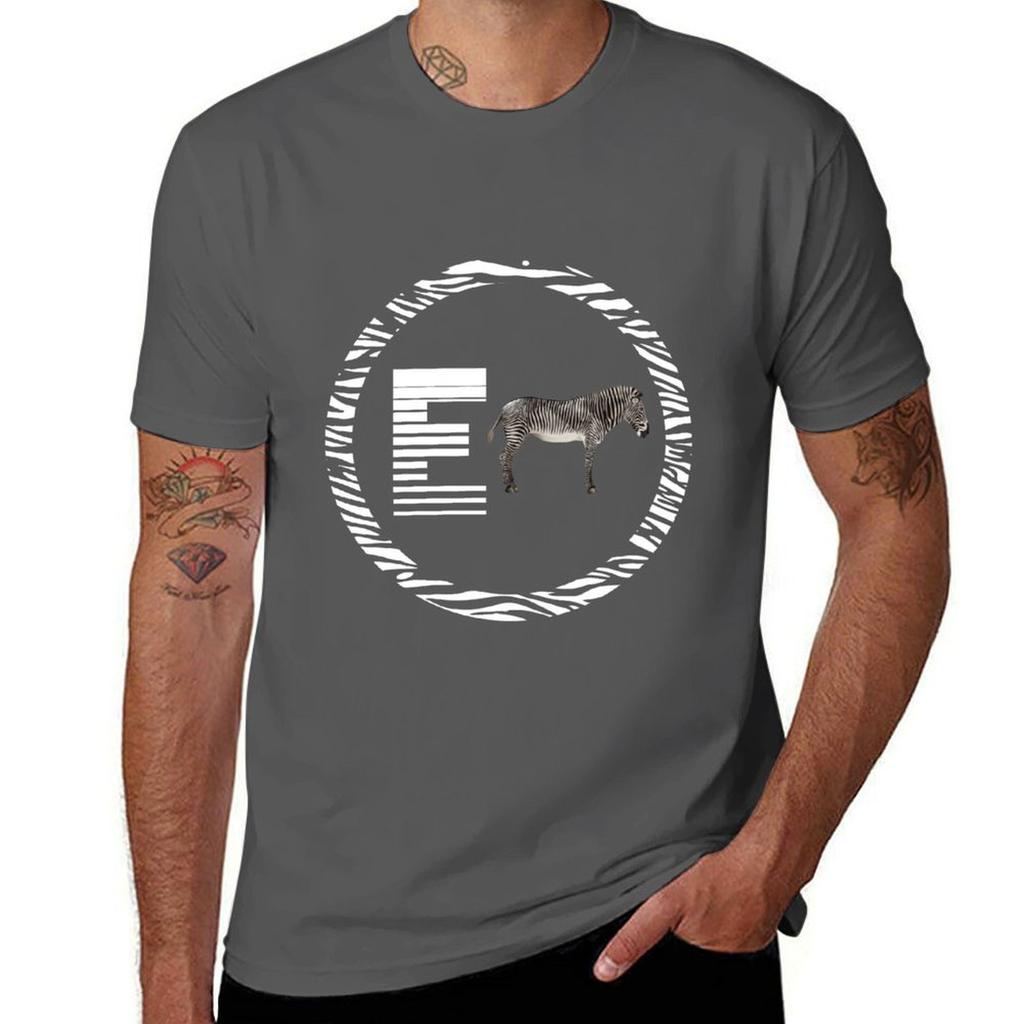 E Zebra Tshirt Basic Tee Shirt For Everyday Outfit Tshirt