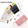 Kawaii Cute Multi-Layer Pencil Case Bag Large Capacity Pen Storage School Stationery Supplies Pencil Box for Students