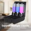 Lock Wall Mounted Soap Dispenser Refillable Hand Soap Jar Lotion Soap Container  Shampoo