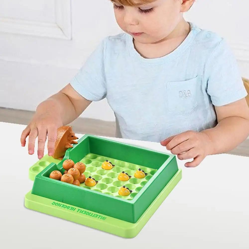 

Early Educational Hedgehog Escape Toy Montessori Creative Maze Toy Improve Logical Thinking 1 set
