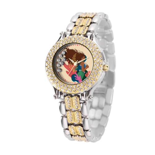 

Disney The Little Mermaid Live Action Adult Analog Quartz Watch, Two-Tone, Made in Japan.