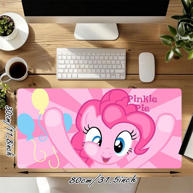 Pinkie Pie Xl Gaming Mouse Pad Nonslip Rubber Base Stitched Edge Waterproof Desk Mat For Pc Laptop Gamer Office Computer Accessories C929216