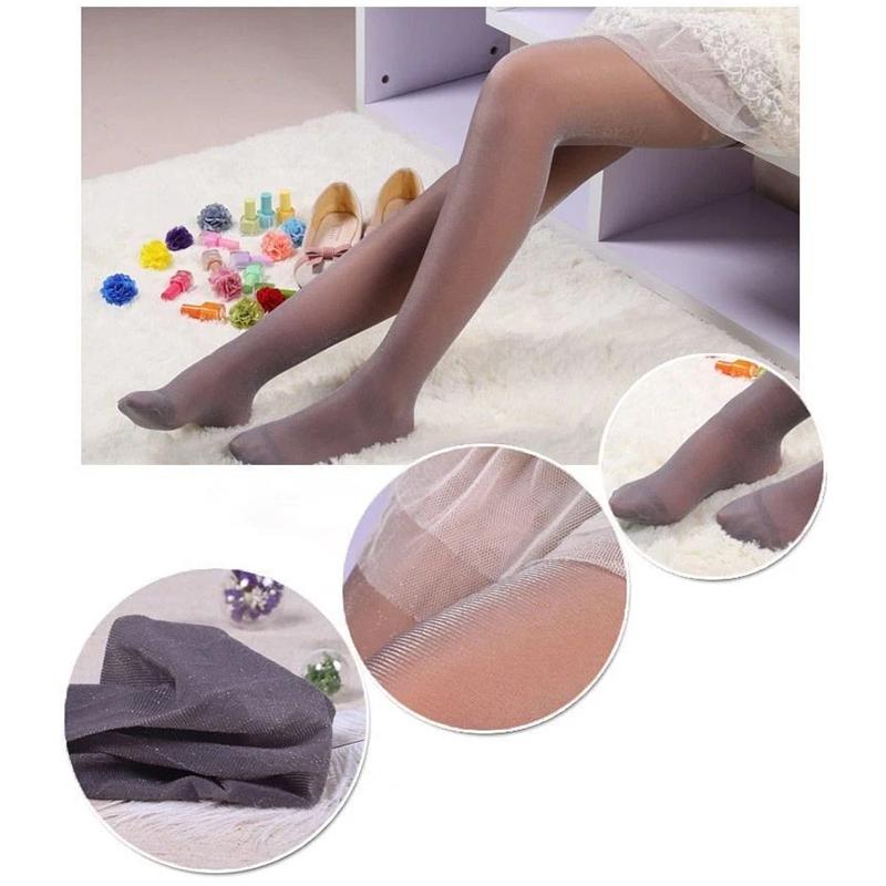 1Pc Sparkle Night Party Sexy Silver Glitter Pantyhose Ladies' Spandex Shiny Stockings Tights Women