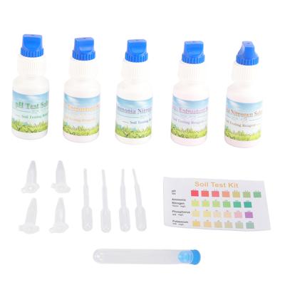 Soluție lichidă de testare a solului PH Azot Fosfor Potasiu Kit de măsurare a solului pentru agricultură