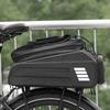 E-Bike RearSeat Bag Electric   Battery Bag Expandable Large Capacity   Rack Seats Bag Waterproof Cycle Bag