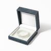 Luxurious Velvet Jewelry Box with Thickened Right-Angle Convex Edges for Rings, Pendants, and Bracelets