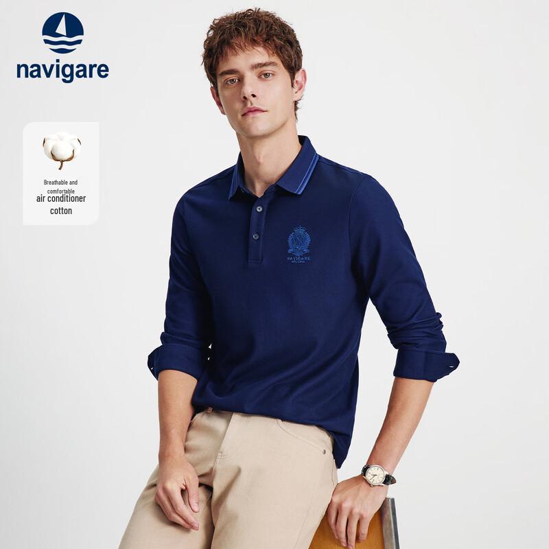 

Nawiker Men s Long-Sleeve Polo Shirt M