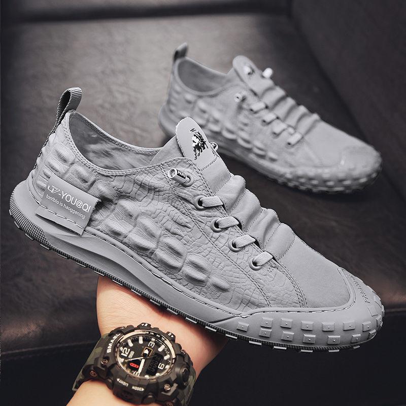 Canvas shoes men's spring men's work cloth shoes breathable non-slip cloth shoes men's soft baseplate shoes men's shoes men's