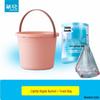 Chahua Light Ripple Bucket & Garbage Bag Combo Set