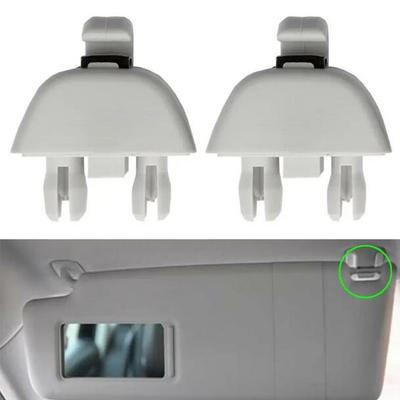2 vnt. 6R0857561Y20 Saulės skydelio laikikliai kabliukai VW Polo Passat Skoda Seat