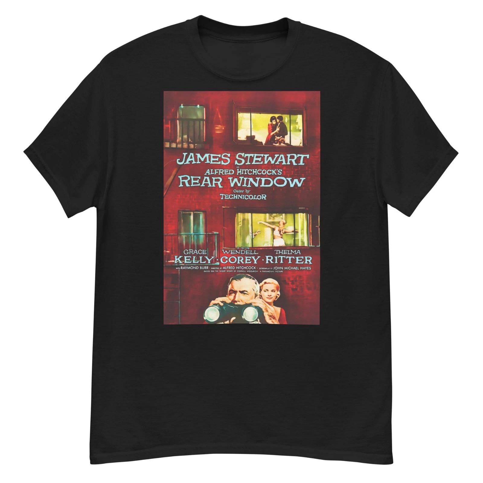 Rear Window cult Hitchcock thriller fan art t-shirt 2XL