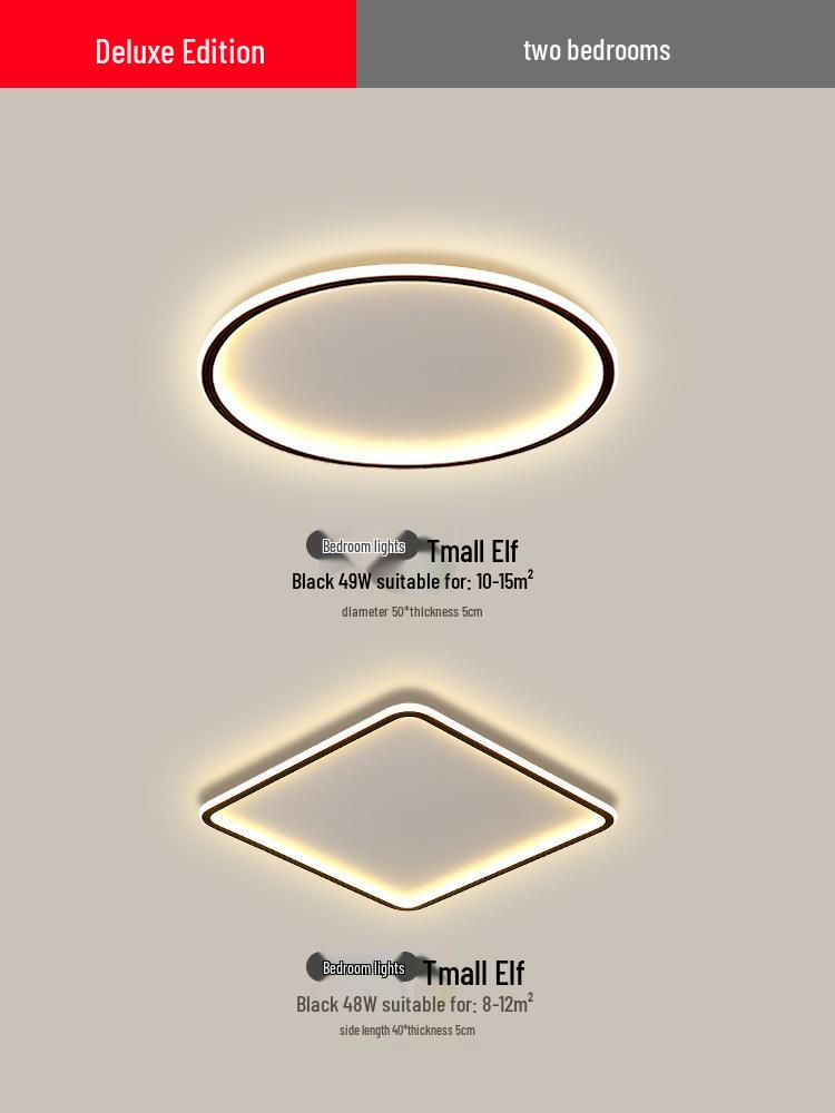 2025 Modern LED Ceiling Light with Remote Control - Minimalist Style for Master Bedroom & Living Room