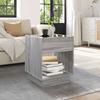 Infinity LED Coffee Table in Grey Sonoma 40x40x50 cm