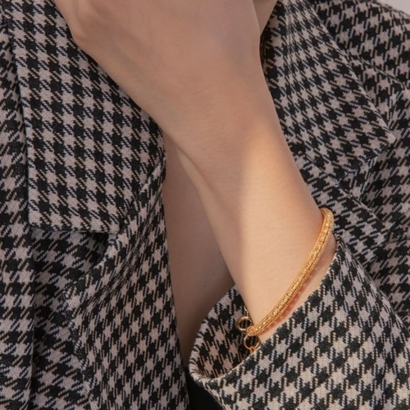 

GETMEBLING Royal Round Bracelet SILVER (B139-wh)