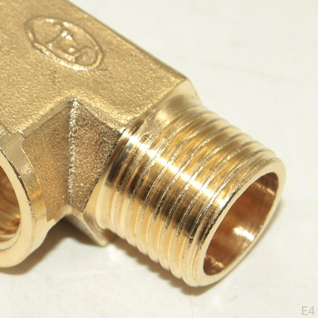 1/2 '' Brass Thread Fitting Coupler Plug DN15