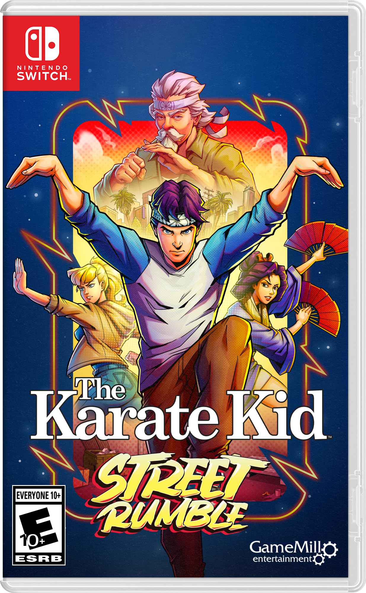

The Karate Street Rumble North Switch Kid (Import America) – красный