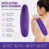 Long African Net Exfoliating Back Scrubber Deep Cleansing Rich Lather For Home Bathroom Daily Shower Use