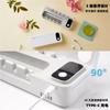 Toothbrush disinfection rack, UV disinfection box, automatic air drying, charging, mobile bathroom storage rack, wall hanging, no punching