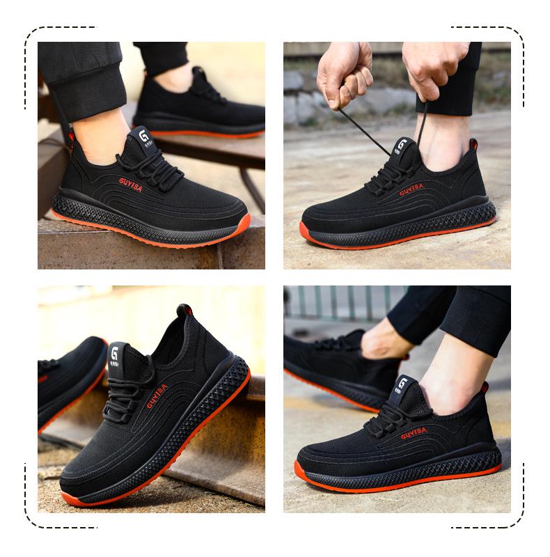 Lightweight Insulated Safety Shoes - Anti-Smash, Anti-Puncture, Wear-Resistant for Electricians