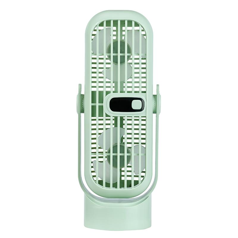 2025 NEW Portable air conditioning fan, desktop fan large battery long endurance, 5-speed 720 ° S air-cooled fan