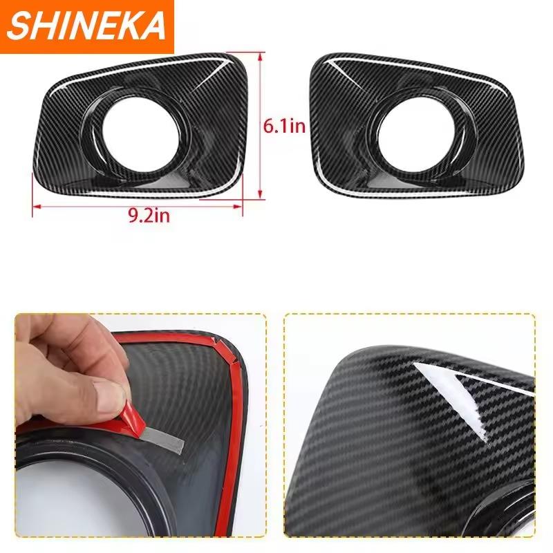 For Jimny 2019-2025 Car Front Face Grille Modification Large Lamp Cover Fog Lamp Cover Decoration JB74 Exterior Accessories