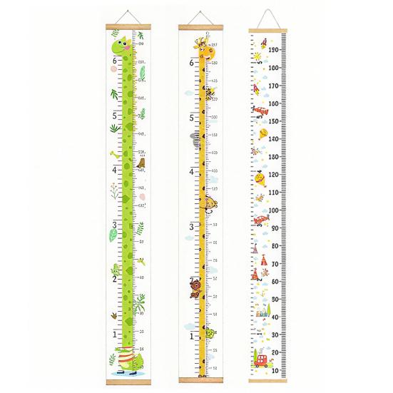 Hanging Kids Growth Chart Precise Scale Children Room Nursery Bedroom