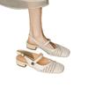 Loch-Schuhe, Dicker Absatz, Hohl-Design, Sandalen im Neuen Stil mit Zehenöffnung für Damen