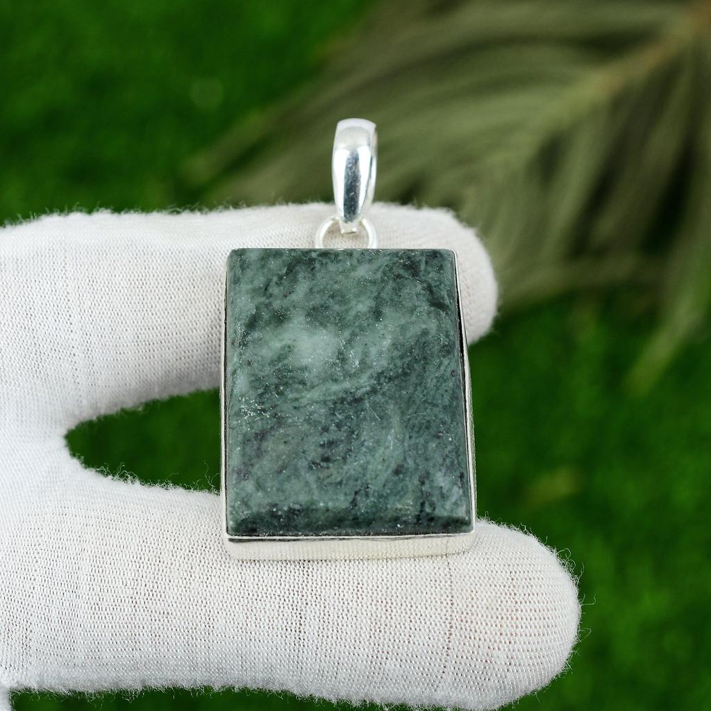 Mothers Day Sale 925 Silver Star Galaxy Gemstone Bezel Artisan Wife New Pendant