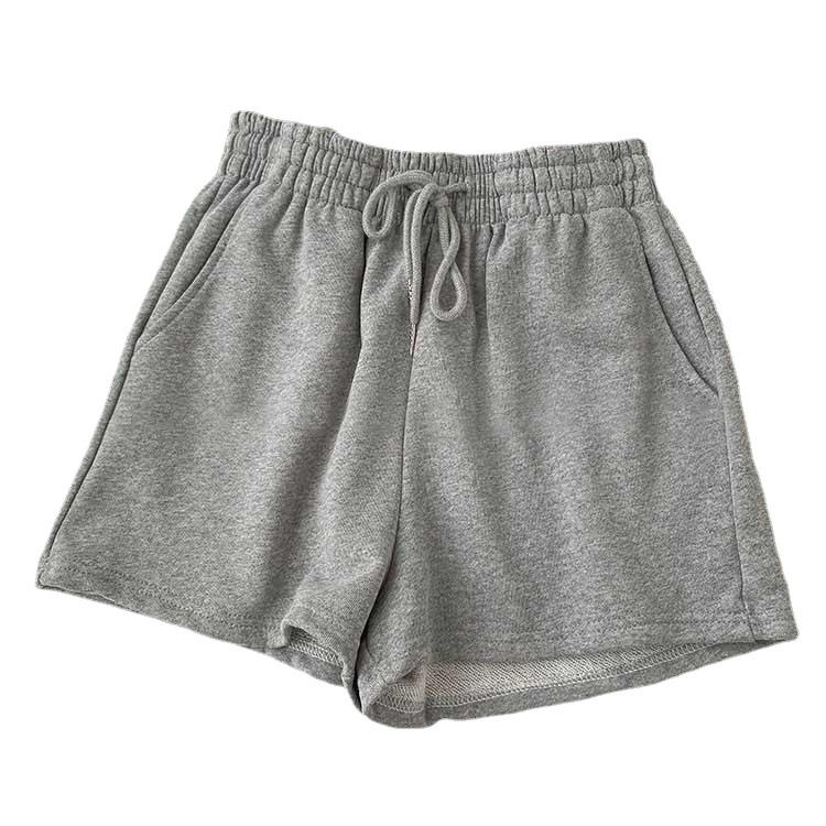 Pantaloni cu picioare largi de mărime Plus Pantaloni scurți casual largi Pantaloni scurți de vară cu talie înaltă de damă
