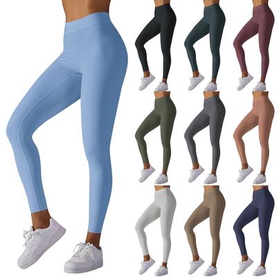 Leggings leves super macias e aveludadas para mulheres, esportivas, corrida, fitness, ioga, calças
