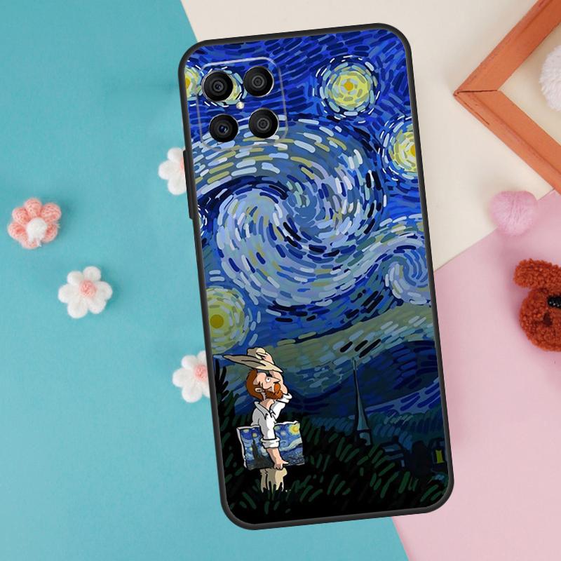 Van Gogh Starry Sky Case For Honor Magic 7 Lite 5 6 Pro Honor X9a X8a X8 X9 X8b X9c X9b 50 70 90 200 Lite Cover