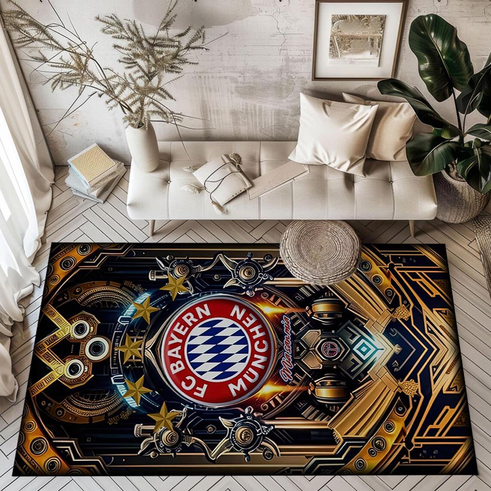 Fc Bayern München Square Rugs Are a Great Choice for Living Rooms, Bedrooms, Home Décor, and As Gifts.