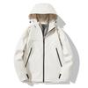 Unisex Graphene Softshell Windbreaker Jacket 2024: Light, Windproof Travel & Hiking Wear for Spring & Autumn.