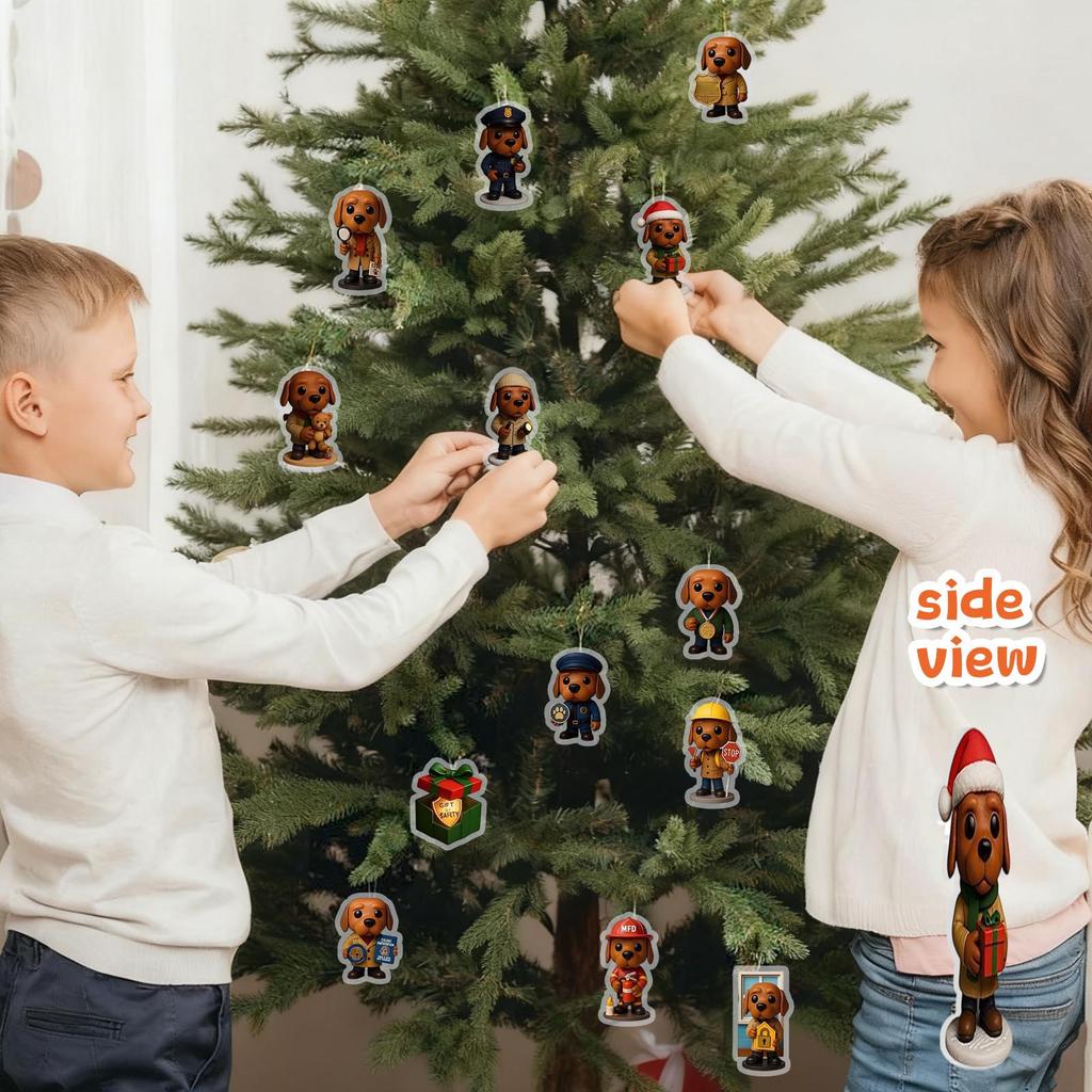 Kalendarz odliczający zawiera 24 prezenty, kalendarz odliczający i prezent-niespodziankę.